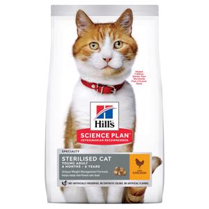 Hills Science Plan Sterilised Cat Young Adult Chicken Kattefoder 7 kg.